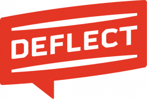 Deflect logo for portfolio